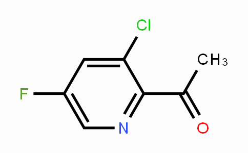 CAS No. 1256819-31-4, 1-(3-Chloro-5-fluoropyridin-2-yl)ethanone