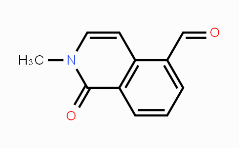 CAS No. 1374651-90-7, 1,2-Dihydro-2-methyl-1-oxoisoquinoline-5-carbaldehyde
