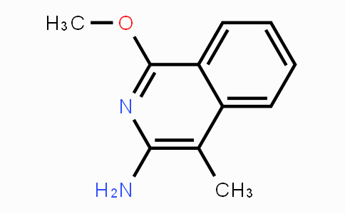 CAS No. 802888-50-2, 1-Methoxy-4-methylisoquinolin-3-amine