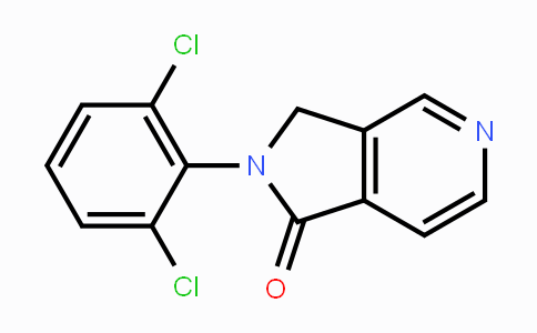 CAS No. 1337881-43-2, 2-(2,6-Dichlorophenyl)-2,3-dihydropyrrolo[3,4-c]pyridin-1-one