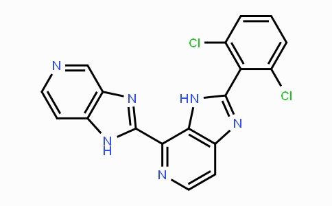 CAS No. 1337880-15-5, 2-(2,6-Dichlorophenyl)-4-(1H-imidazo[4,5-c]pyridin-2-yl)-3H-imidazo[4,5-c]pyridine