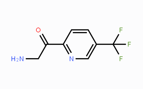 CAS No. 1211529-78-0, 2-Amino-1-(5-(trifluoromethyl)pyridin-2-yl)ethanone