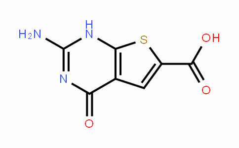 CAS No. 873544-81-1, 2-Amino-1,4-dihydro-4-oxothieno[2,3-d]pyrimidine-6-carboxylic acid