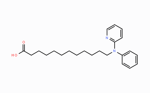 CAS No. 1393447-82-9, 12-(Phenyl(pyridin-2-yl)amino)dodecanoic acid