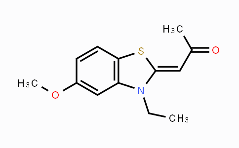 CAS No. 300801-52-9, (Z)-1-(3-Ethyl-5-methoxybenzo[d]thiazol-2(3H)-ylidene)propan-2-one