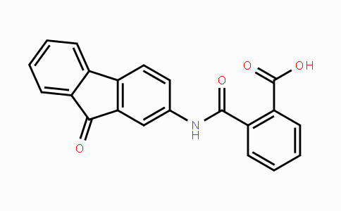 CAS No. 5411-64-3, 2-(9-Oxo-9H-fluoren-2-ylcarbamoyl)benzoic acid