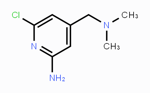 CAS No. 1365839-33-3, 6-Chloro-4-((dimethylamino)methyl)pyridin-2-amine