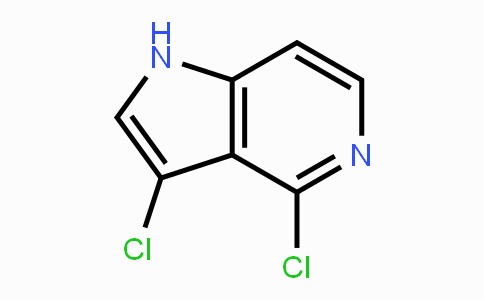 CAS No. 117332-47-5, 3,4-Dichloro-1H-pyrrolo[3,2-c]pyridine