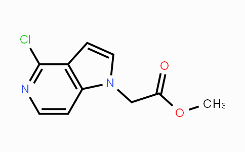 CAS No. 494767-41-8, Methyl 2-(4-chloro-1H-pyrrolo[3,2-c]pyridin-1-yl)acetate