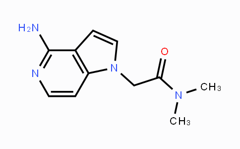 CAS No. 494767-43-0, 2-(4-Amino-1H-pyrrolo[3,2-c]pyridin-1-yl)-N,N-dimethylacetamide