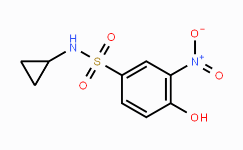 CAS No. 1094401-65-6, N-Cyclopropyl-4-hydroxy-3-nitrobenzenesulfonamide