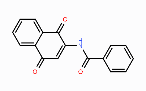 CAS No. 65240-86-0, N-(1,4-Dioxo-1,4-dihydronaphthalen-2-yl)benzamide