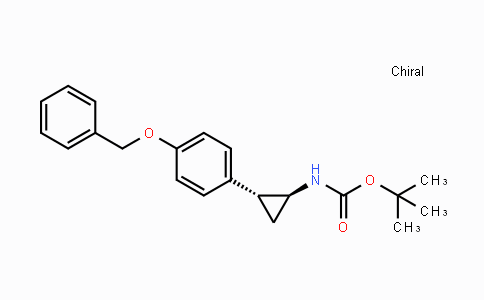 tert-Butyl (1S,2R)-2-(4-(benzyloxy)phenyl)cyclopropylcarbamate