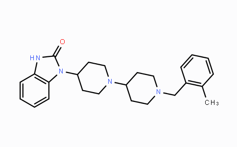 CAS No. 634616-95-8, 1-(1'-(2-Methylbenzyl)-1,4'-bipiperidin-4-yl)-1H-benzo[d]imidazol-2(3H)-one
