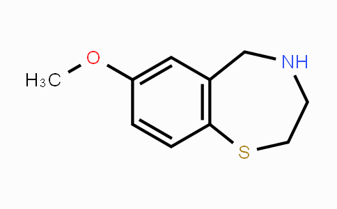 CAS No. 145903-31-7, 2,3,4,5-Tetrahydro-7-methoxy-1,4-benzothiazepine