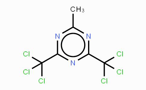 CAS No. 949-42-8, 2,4-Bis(trichlormethyl)6-methyl1,3,5-triazine