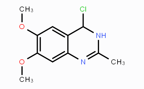 CAS No. 1001755-78-7, 4-Chloro-6,7-dimethoxy-2-methyl-3,4-dihydroquinazoline