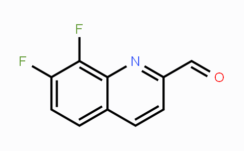CAS No. 1351517-03-7, 7,8-Difluoroquinoline-2-carbaldehyde