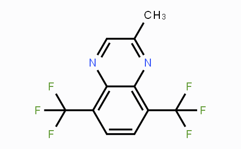 CAS No. 1351516-09-0, 2-Methyl-5,8-bis(trifluoromethyl)quinoxaline