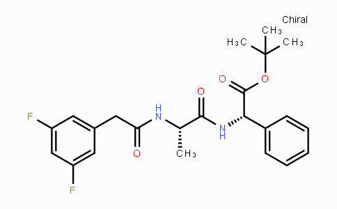 208255-80-5 | (S)-tert-Butyl 2-((S)-2-(2-(3,5-difluorophenyl)acetamido)propanamido)-2-phenylacetate