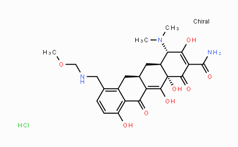 CAS No. 1035979-44-2, (4S,4aS,5aR,12aS)-4-(Dimethylamino)-1,4,4a,5,5a,6,11,12a-octahydro-3,10,12,12a-tetrahydroxy-7-[(methoxymethylamino)methyl]-1,11-diox o-2-naphthacenecarboxamide hydrochloride