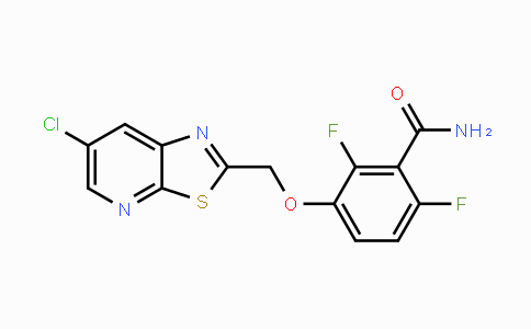 CAS No. 951120-33-5, 3-((6-Chlorothiazolo[5,4-b]pyridin-2-yl)methoxy)-2,6-difluorobenzamide