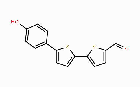 CAS No. 1623055-62-8, 5'-(4-Hydroxyphenyl)-[2,2'-bithiophene]-5-carbaldehyde