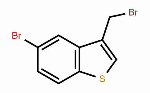 CAS No. 1757-24-0, 5-Bromo-3-(bromomethyl)benzo[b]thiophene