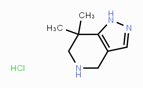 CAS No. 635712-89-9, 4,5,6,7-Tetrahydro-7,7-dimethyl-1H-pyrazolo[4,3-c]pyridine hydrochloride