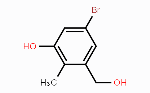 1823557-92-1 | 5-Bromo-3-(hydroxymethyl)-2-methylphenol