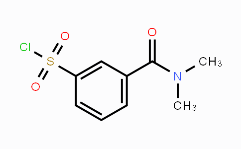 CAS No. 396733-71-4, 3-(Dimethylcarbamoyl)benzene-1-sulfonyl chloride