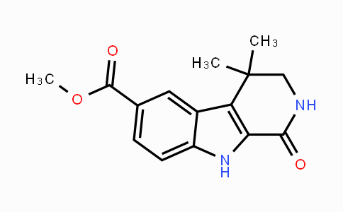 CAS No. 916522-65-1, Methyl 4,4-dimethyl-1-oxo-2,3,4,9-tetrahydro-1H-pyrido[3,4-b]indole-6-carboxylate