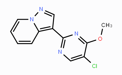 CAS No. 1331768-89-8, 3-(5-Chloro-4-methoxypyrimidin-2-yl)pyrazolo[1,5-a]pyridine