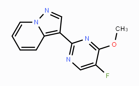 CAS No. 1331768-95-6, 3-(5-Fluoro-4-methoxypyrimidin-2-yl)pyrazolo[1,5-a]pyridine