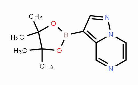 CAS No. 1331768-81-0, 3-(4,4,5,5-Tetramethyl-1,3,2-dioxaborolan-2-yl)pyrazolo[1,5-a]pyrazine
