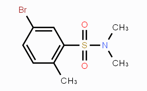 CAS No. 473477-02-0, 5-Bromo-N,N,2-trimethylbenzenesulfonamide