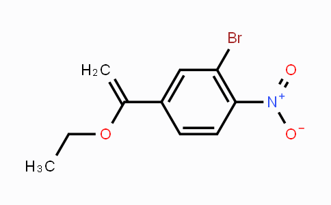 CAS No. 2167416-91-1, 2-Bromo-4-(1-ethoxyvinyl)-1-nitrobenzene