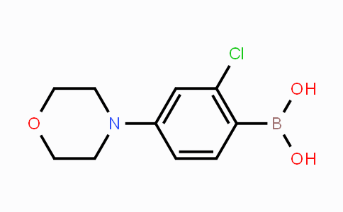CAS No. 2225181-64-4, 2-Chloro-4-(morpholino)phenylboronic acid
