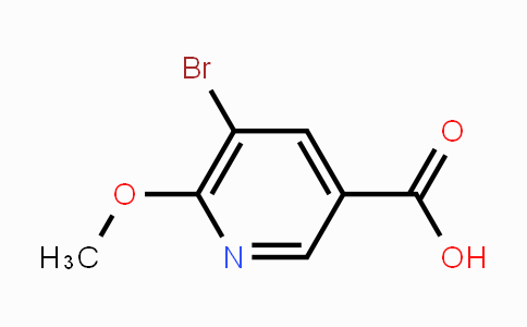 CAS No. 1186194-46-6, 5-Bromo-6-methoxypyridine-3-carboxylic acid