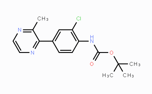 MC111594 | 2208654-61-7 | tert-Butyl (2-chloro-4-(3-methylpyrazin-2-yl)phenyl)carbamate
