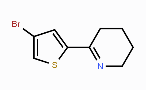 CAS No. 1936094-92-6, 6-(4-Bromothiophen-2-yl)-2,3,4,5-tetrahydropyridine