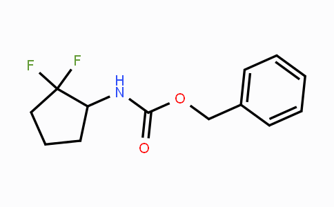 CAS No. 1934962-92-1, Benzyl (2,2-difluorocyclopentyl)carbamate