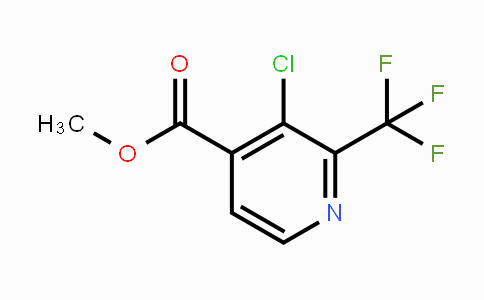 CAS No. 1034132-07-4, Methyl 3-chloro-2-(trifluoromethyl)isonicotinate