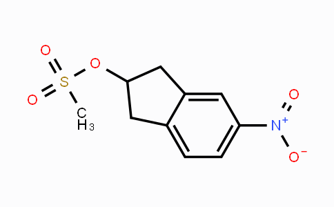 CAS No. 1701450-92-1, 5-Nitro-2,3-dihydro-1H-inden-2-yl methanesulfonate