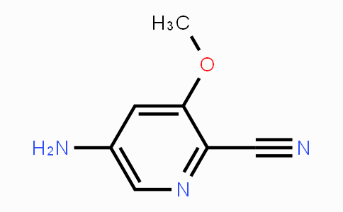 CAS No. 573762-39-7, 5-Amino-3-methoxypicolinonitrile