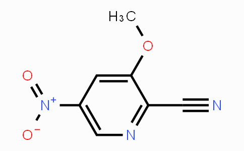 CAS No. 573762-33-1, 3-Methoxy-5-nitropicolinonitrile