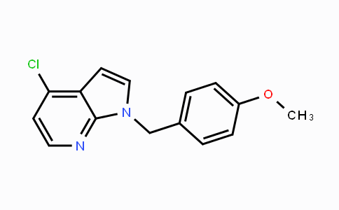 CAS No. 1313714-51-0, 4-Chloro-1-(4-methoxybenzyl)-1H-pyrrolo[2,3-b]pyridine