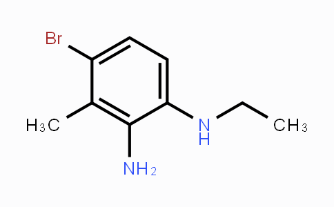 CAS No. 1799974-73-4, 4-Bromo-N1-ethyl-3-methylbenzene-1,2-diamine
