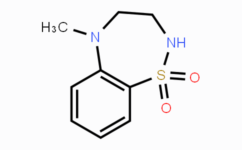 CAS No. 1799973-78-6, 5-Methyl-2,3,4,5-tetrahydrobenzo[f][1,2,5]thiadiazepine 1,1-dioxide