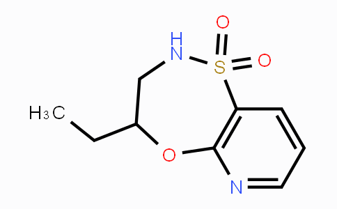 CAS No. 1799974-41-6, 4-Ethyl-3,4-dihydro-2H-pyrido[2,3-b][1,4,5]oxathiazepine 1,1-dioxide
